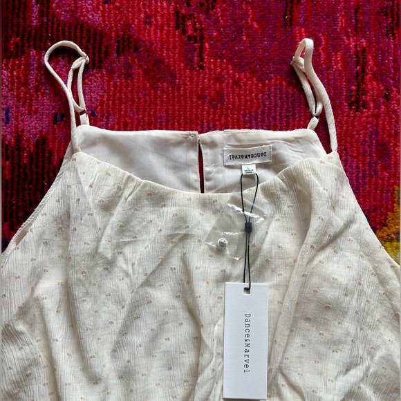 [Just In] Dance & Marvel Cream Blouse and White Pants NWT Size Large - Picture 4 of 8